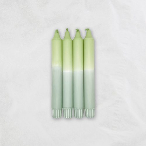 Mingming Dip Dye design Kaars – Pistache x Eucalyptus